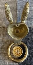 Load image into Gallery viewer, Brass Hare Door Knocker - Brass Finish