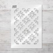 Load image into Gallery viewer, Montana Flower Repeat Stencil